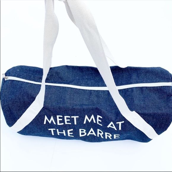 Private Party “Meet Me at the Barre” Denim Bag - Picture 3 of 8